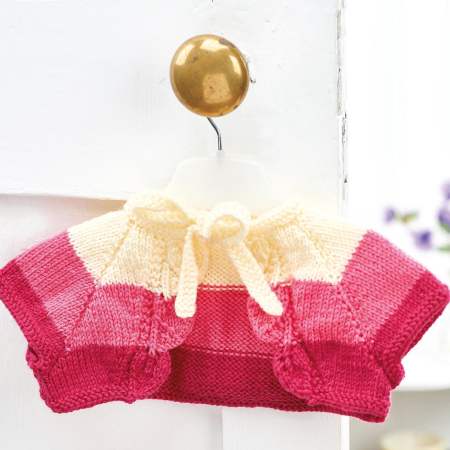 Girl’s Ombre Cardigan Knitting Pattern