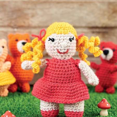 Goldilocks and the Three Bears crochet Pattern