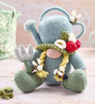 Gardening Gonk Knitting Pattern (Gnome) Knitting Pattern
