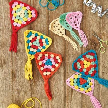 Granny Triangles crochet Pattern