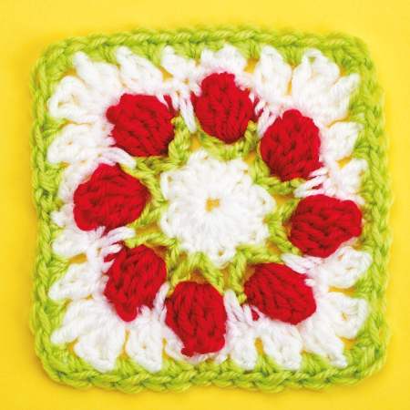 Kitsch Granny Squares crochet Pattern