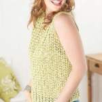 Lacy vest Knitting Pattern