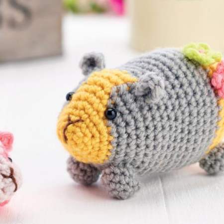 Guinea Pig Family crochet Pattern