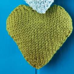Hanging Hearts for the Home Knitting Pattern