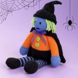 Halloween Witch Toy Knitting Pattern Knitting Pattern