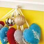 Hanging hearts Knitting Pattern