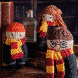 Harry Potter Comfort Doll Toy Trio | Knitting Pattern Knitting Pattern