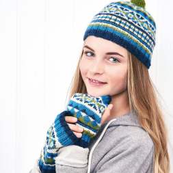 Hat and mittens set Knitting Pattern