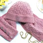Hat and scarf set Knitting Pattern