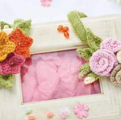 Flower garlands Knitting Pattern