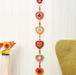 Heart Garland Crochet Pattern
