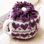 Love Hearts Tea and Mug Cosy Knitting Pattern Knitting Pattern