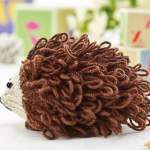 Loop Stitch Knitted Hedgehog Toy Knitting Pattern