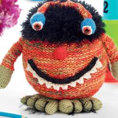 Halloween Monster Toy Knitting Pattern