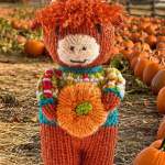 Highland Cow Comfort Doll | Toy Knitting Pattern Knitting Pattern