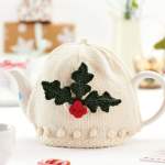 Christmas Holly Teacosy Knitting Pattern Knitting Pattern