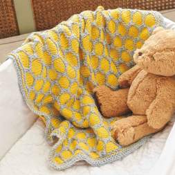Honeycomb Baby Blanket Knitting Pattern Knitting Pattern