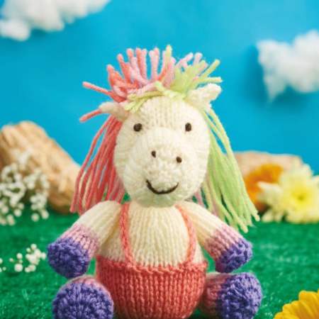Horse Toy Knitting Pattern