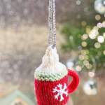 Hot Chocolate Bauble | Christmas Knitting Pattern Knitting Pattern