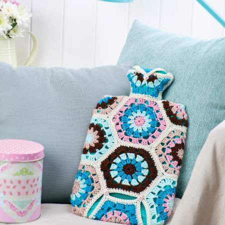 Hot Water Bottle Cosy crochet Pattern