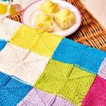 How to Knit An Intarsia Picnic Blanket Knitting Pattern