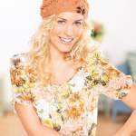 Lacy summer beret Knitting Pattern