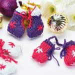Ice Skate Decorations Knitting Pattern