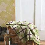 Tartan Picnic Beginner Blanket Project Knitting Pattern