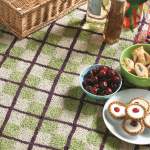 Tartan Picnic Beginner Blanket Project Knitting Pattern
