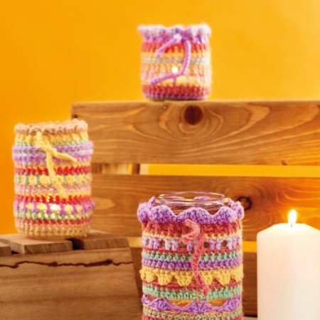 Jar Cosies crochet Pattern