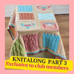 Little Birdie Blanket Knitalong