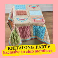Little Birdie Blanket Knitalong Part 6 Knitting Pattern