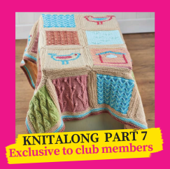 Little Birdie Blanket Knitalong Part 7 Knitting Pattern