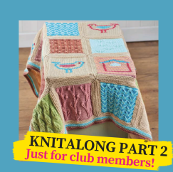 Little Birdie Blanket Knitalong Part 2 Knitting Pattern