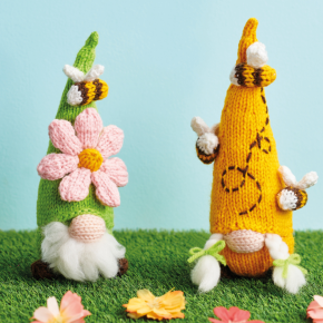 Summer Gnomes (Gonks) Knitting Pattern Knitting Pattern