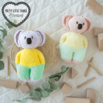Koala Izzy Comfort Doll Pocket Buddy Knitting Pattern Knitting Pattern