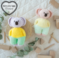 Koala Izzy Comfort Doll Knitting Pattern - Knitting Pattern