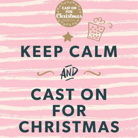 Cast On For Christmas: Keep Calm Poster Knitting Pattern