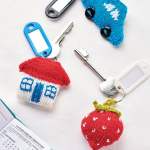 Quick-Knit Keyring Pattern Pack Knitting Pattern