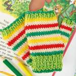 Kid’s Fingerless Gloves Knitting Pattern