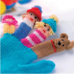 Kids Gloves Knitting Pattern