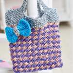 Kids handbag Knitting Pattern