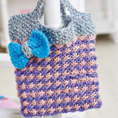 Kids handbag Knitting Pattern