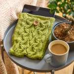 Leaf Lace Tablet Cover Knitting Pattern Knitting Pattern