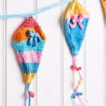 Kite Bunting Knitting Pattern Knitting Pattern