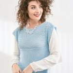Knit and Crochet Tunic Top Knitting Pattern