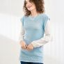 Knit and Crochet Tunic Top