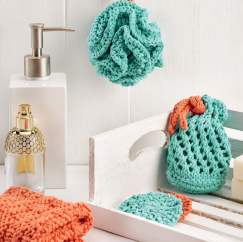 Eco-friendly Knitted Bathroom Set Knitting Pattern