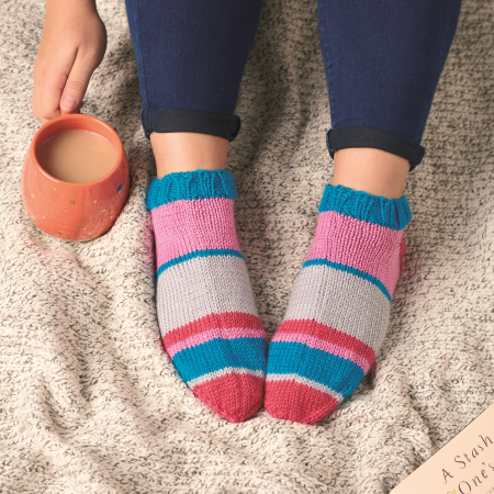 Ankle Socks Knitting Pattern
