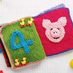 Baby Book Toy Knitting Pattern Knitting Pattern